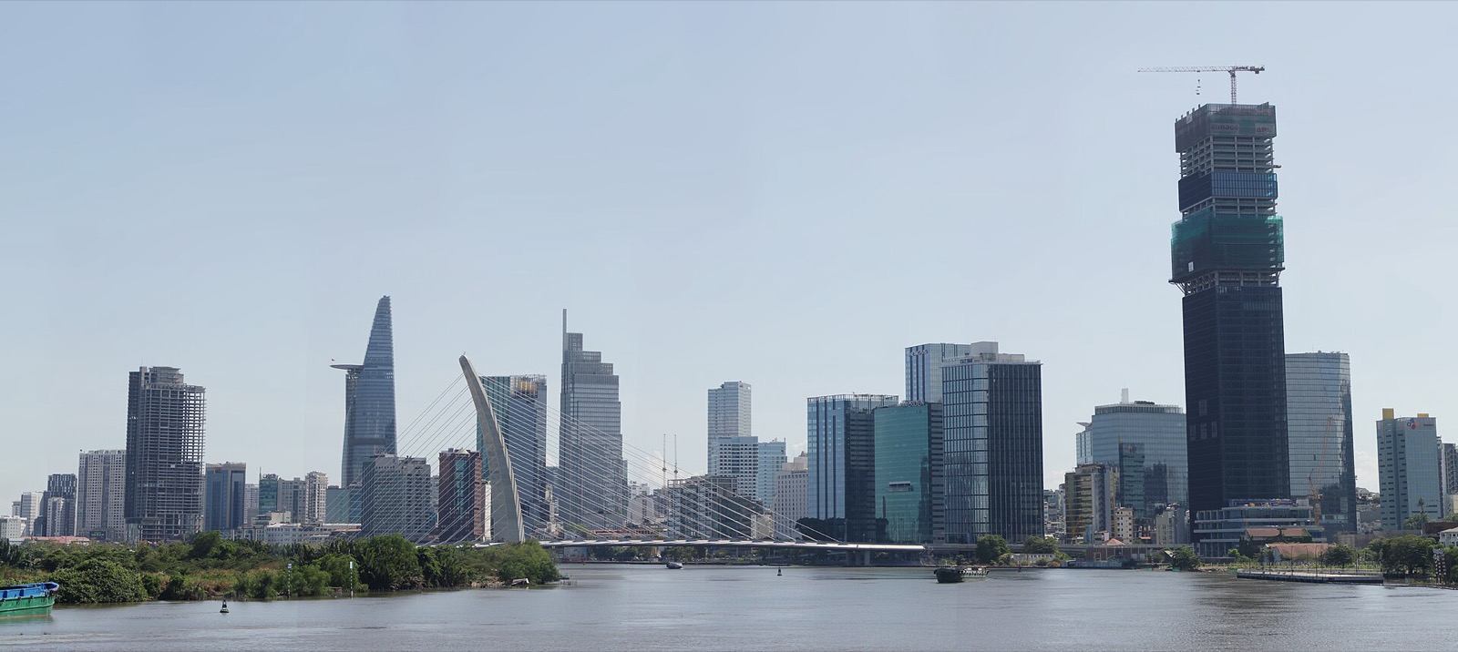 เวียดนาม skyline — Ho Chi Minh City